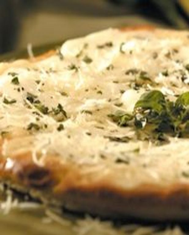 Pizza blanche californienne