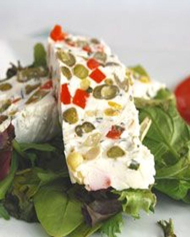 Terrine de légumes au fromage à la crème pour 8 personnes Recettes