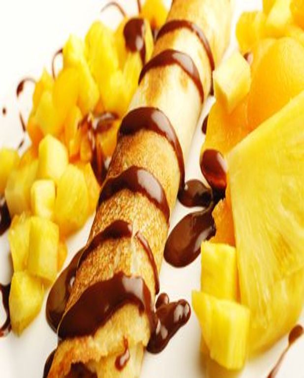 Crêpes À L'ananas - Recettes Elle À Table