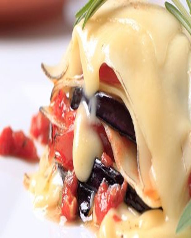 Lasagne aux courgettes et aux aubergines pour 4 personnes Recettes