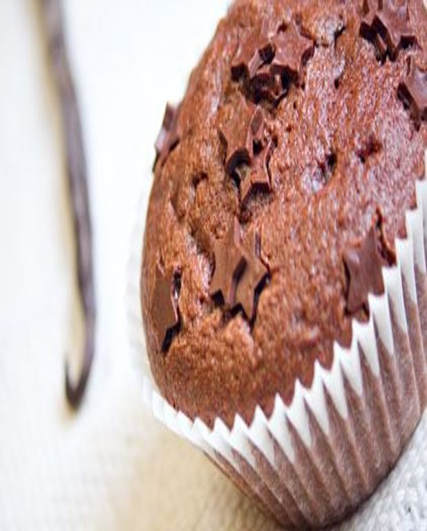 Muffins chocolat-vanille pour 6 personnes - Recettes Elle à Table