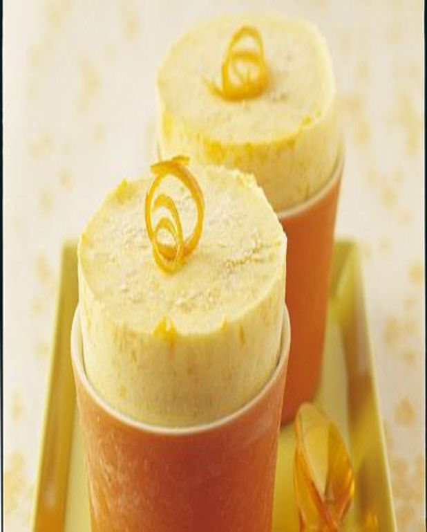 Soufflé glacé à l'orange pour 6 personnes - Recettes Elle Soufflé glacé à l'orange pour 6 personnes - Recettes Elle