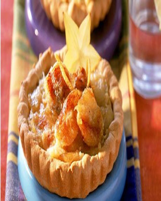 Tarte à la compote de bananes pour 8 personnes Recettes Elle à Table