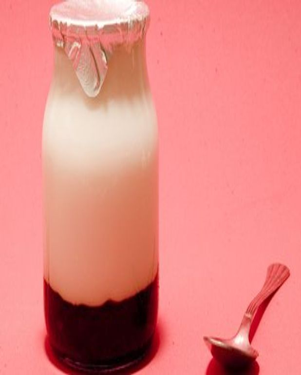 Yaourt A L Extrait De Vanille Sur Mousse De Creme De Marron Pour 2 Personnes Recettes Elle A Table