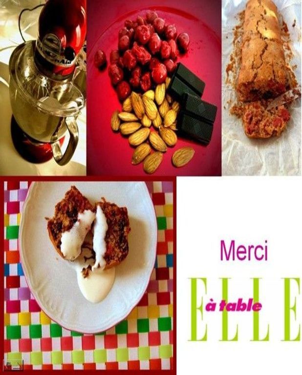 Crumble Facon Gateau Griottes Amandes Et Chocolat Noir Pour 6 Personnes Recettes Elle A Table