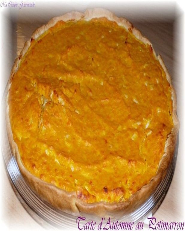 Tarte d'automne au potimarron pour 6 personnes - Recettes ...
