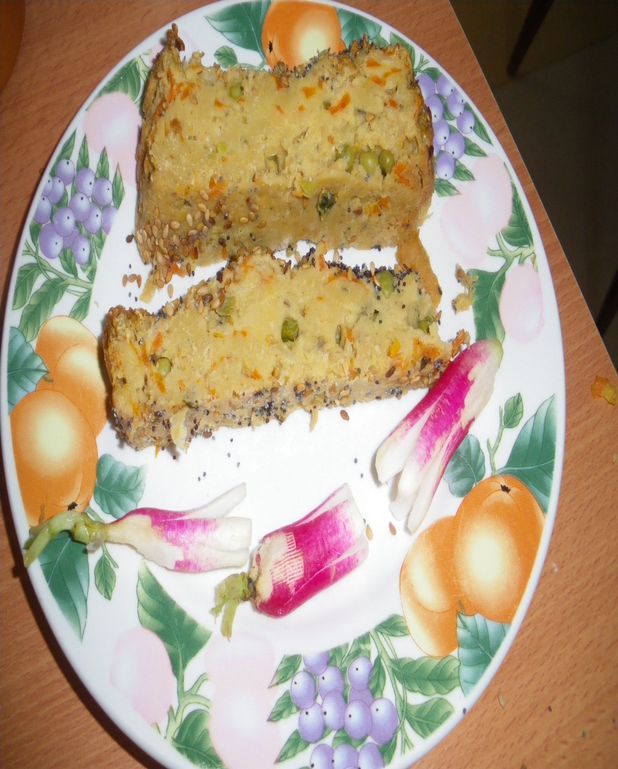 Terrine végétarienne de Noël pour 8 personnes Recettes Elle à Table