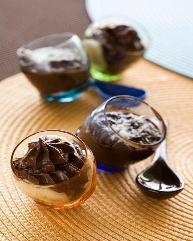 Trio Chocolat Banane Avocat En Version Mousse Et Moelleux Express Pour 10 Personnes Recettes Elle A Table *2 avocats bien murs *80 g de miel *60 g de lait d'amande. trio chocolat banane avocat en version mousse et moelleux express