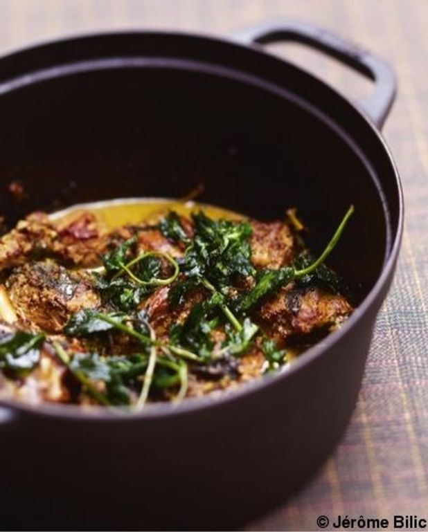 Agneau à la moutarde et à la menthe pour 6 personnes Recettes Elle à Table
