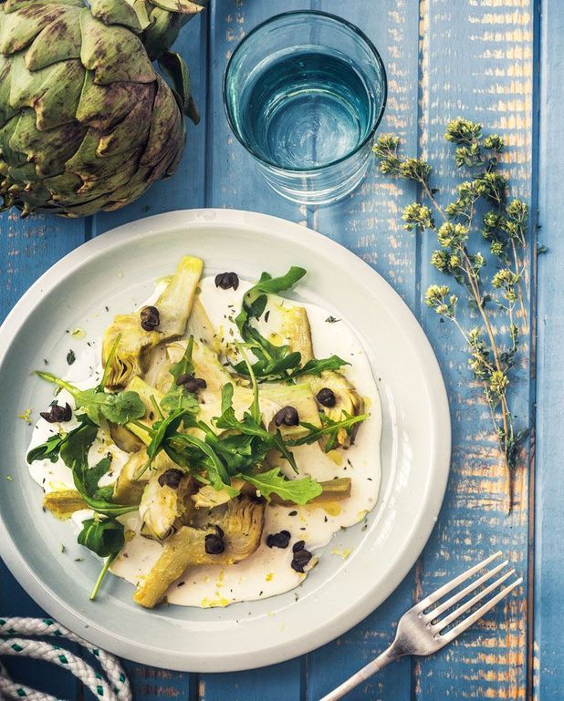 Artichauts Mascarpone Et Capres Pour 4 Personnes Recettes Elle