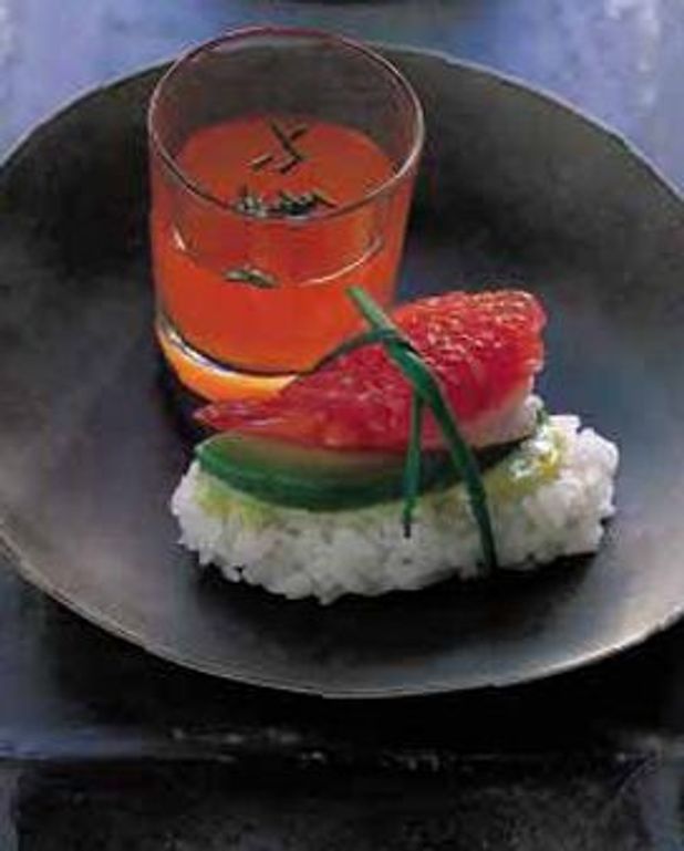 Avocat Crevettes Et Pamplemousse En Sushis Pour 4 Personnes