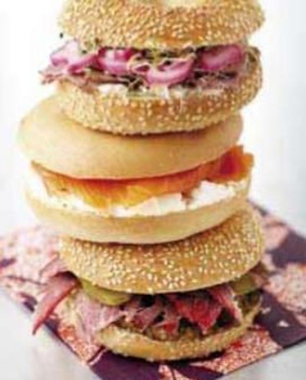 Bagels façon « Deli » pour 6 personnes Recettes Elle à Table