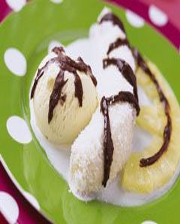 Bananasplit à la créole pour 4 personnes Recettes Elle à Table