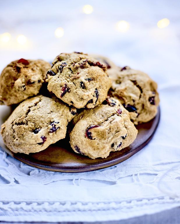 Biscuits Moelleux Aux Cranberries Farine D Epeautre Et De Souchet