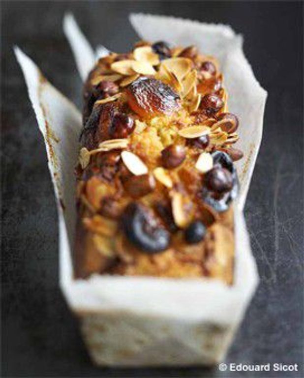 Cake Au Rhum Et Aux Fruits Secs Pour 6 Personnes Recettes Elle A