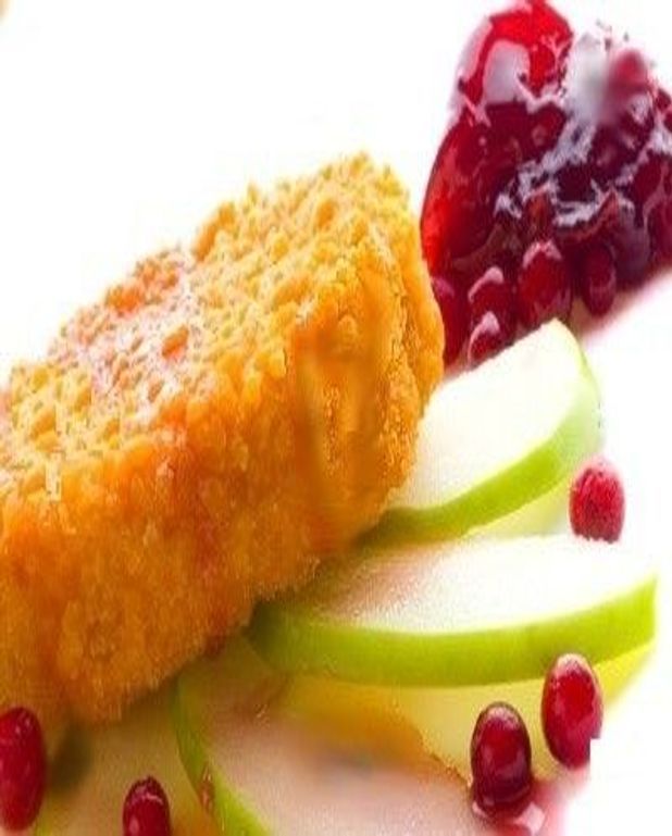 Camembert frit aux fruits pour 4 personnes Recettes Elle à Table