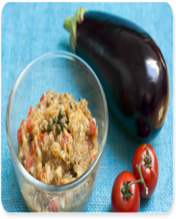 Caviar d'aubergine pour 4 personnes Recettes Elle à Table
