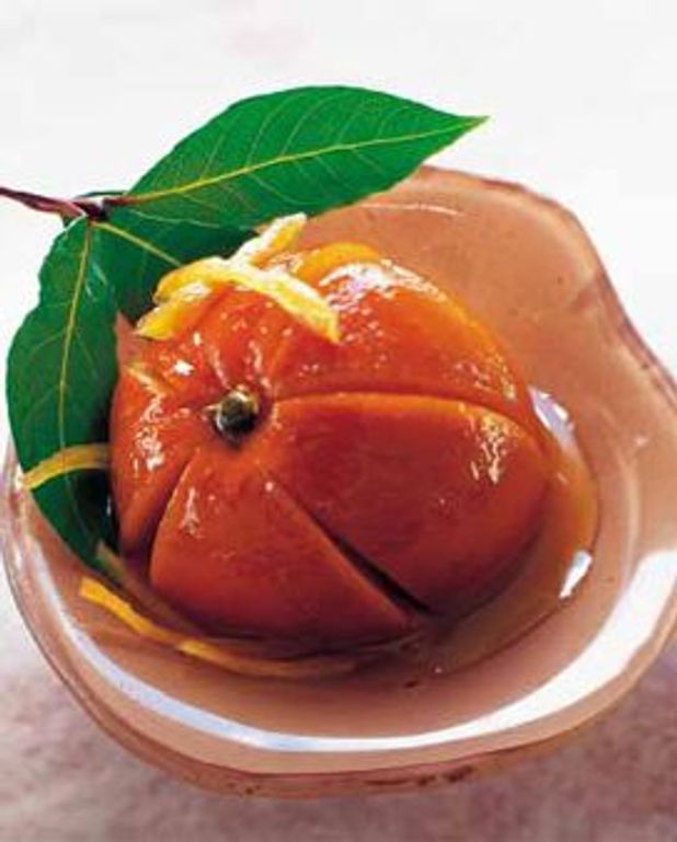 Compote D Oranges Comme Au Moyen Age Pour 6 Personnes Recettes Elle A Table