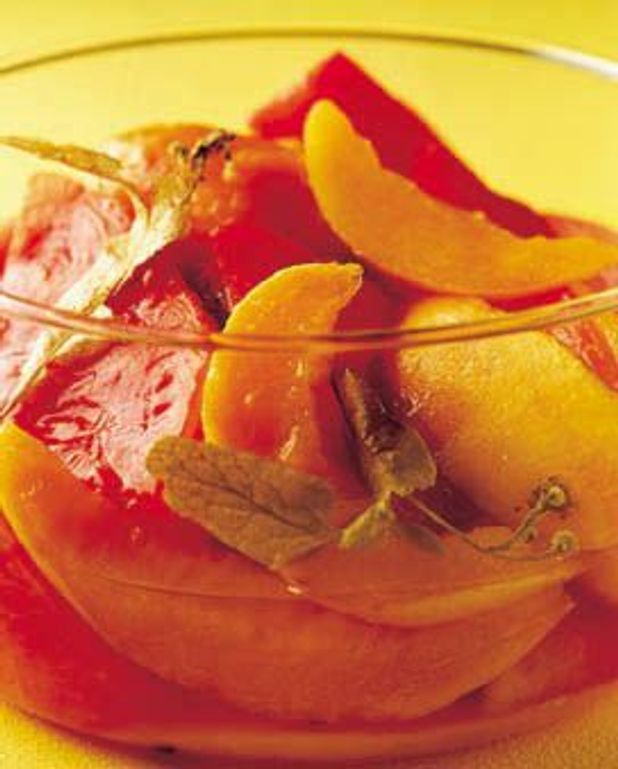 Compotee De Melon Et Pasteque Pour 4 Personnes Recettes Elle A Table