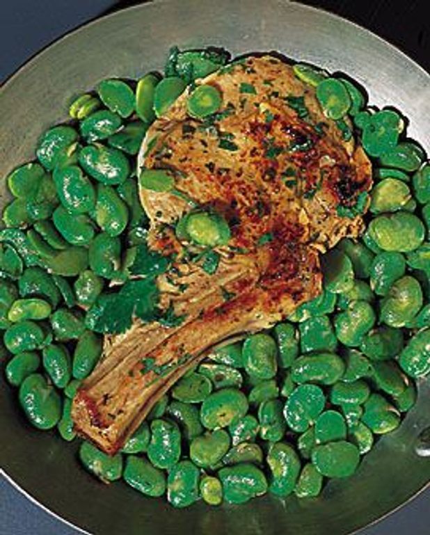 Cotes De Veau A La Coriandre Pour 4 Personnes Recettes Elle A Table