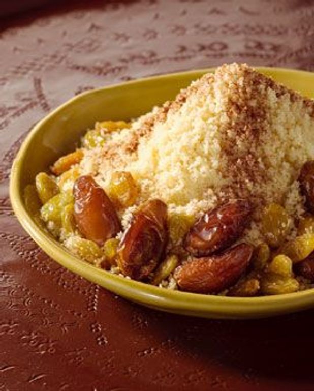 Couscous sucré pour 6 personnes Recettes Elle à Table