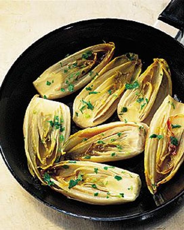 Endives braisées au citron pour 4 personnes Recettes Elle à Table