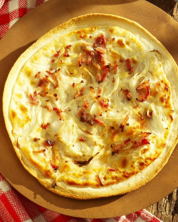 Flammekueche pour 6 personnes Recettes Elle à Table