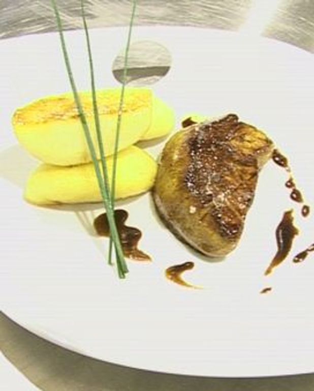 Foie gras poêlé pour 2 personnes Recettes Elle à Table