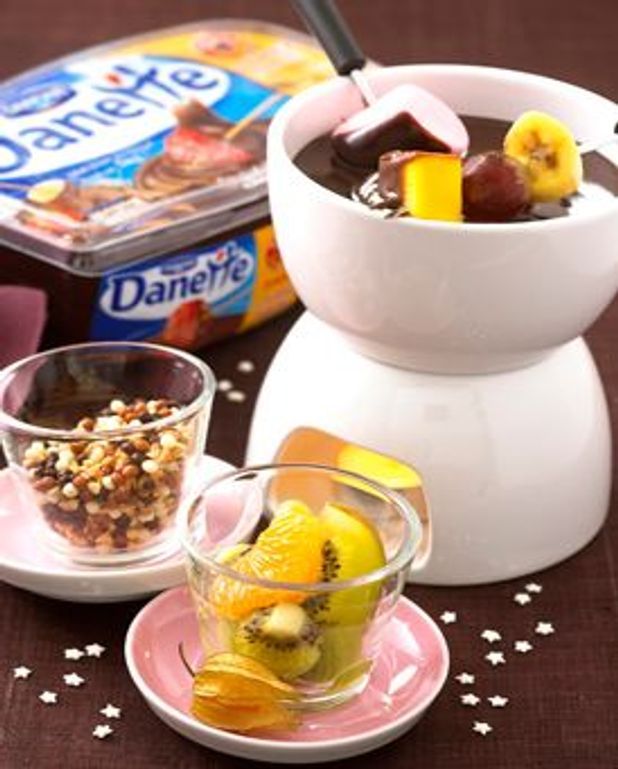 Fondue au chocolat pour 4 personnes Recettes Elle à Table