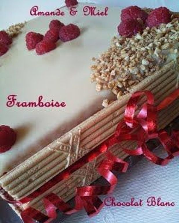 Framboisier Au Chocolat Blanc Pour 8 Personnes Recettes Elle A Table