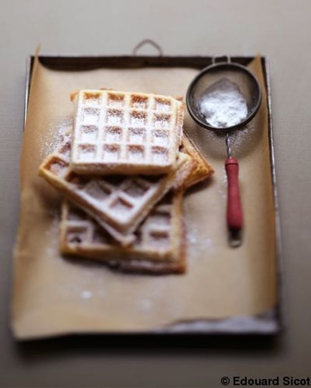 Gaufres Au Lait De Coco Pour 5 Personnes Recettes Elle A Table