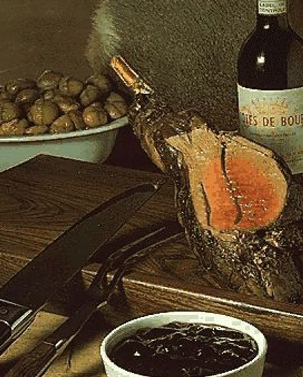 Gigue de chevreuil pour 4 personnes - Recettes Elle à Table