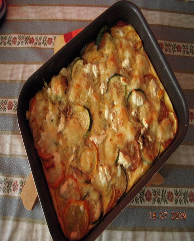 Gratin De Courgettes Pour 4 Personnes Recettes Elle A Table