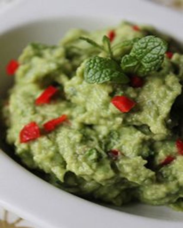 Guacamole Au Piment Et A La Menthe Pour 2 Personnes Recettes