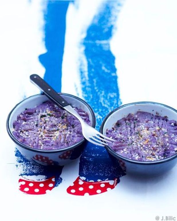 Hachis Parmentier D Agneau Et Puree Violette Pour 6 Personnes
