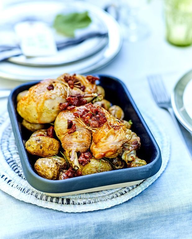 Hauts De Cuisses Et Pommes De Terre Au Chorizo Pour 4 Personnes