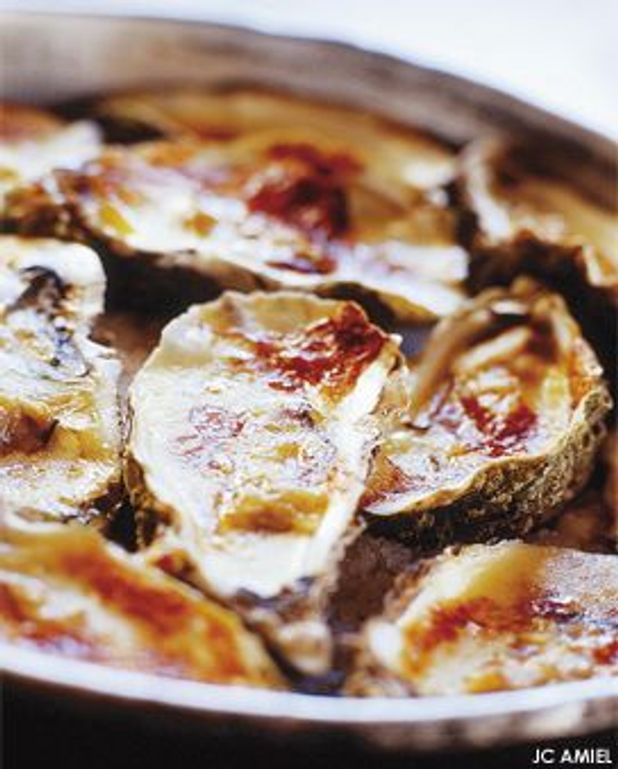 Huîtres Chaudes Gratinées Au Camembert Disigny Pour 4 Personnes Recettes Elle à Table 