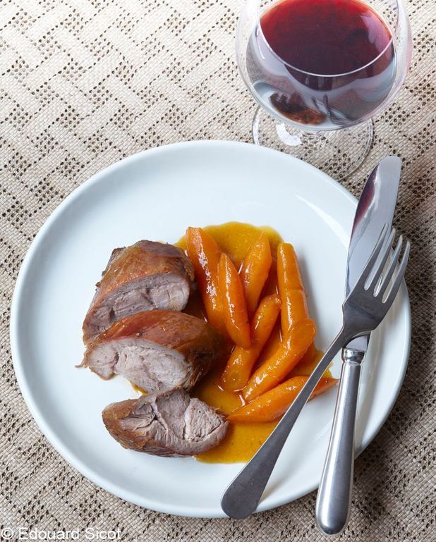 Jarret De Veau Paprika Carottes Pour 4 Personnes Recettes Elle