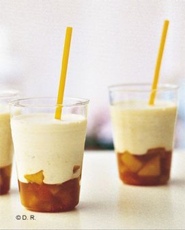 Milk-shake à la banane, papaye et mangue pour 6 personnes - Recettes ...