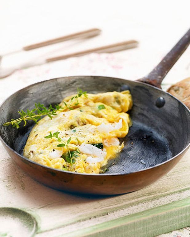 Omelette au haddock