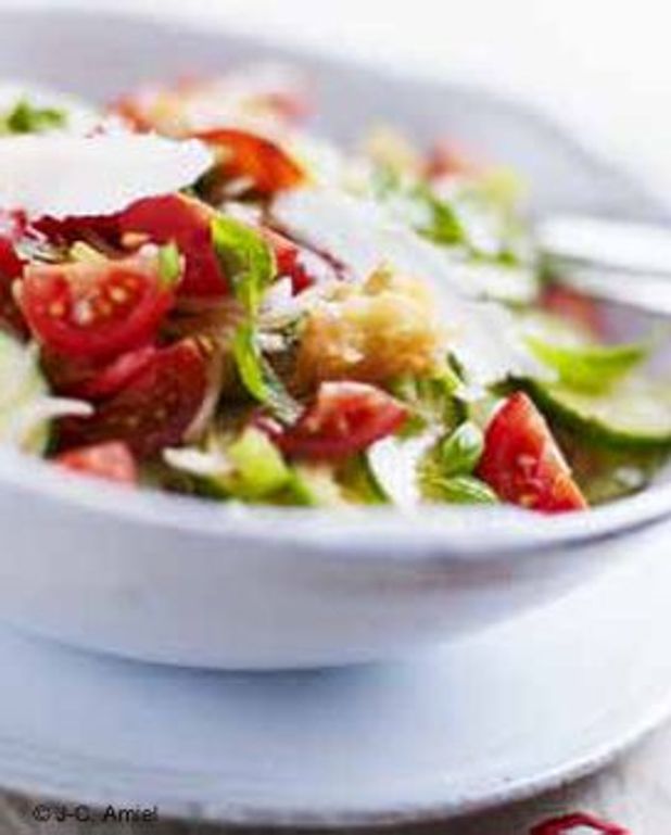 Panzanella - Salade aux légumes d'été et au pain