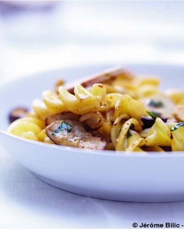 Pasta au foie gras pour 6 personnes Recettes Elle à Table