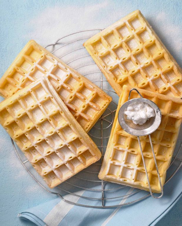 Gaufres Thermomix Pour 4 Personnes Recettes Elle A Table