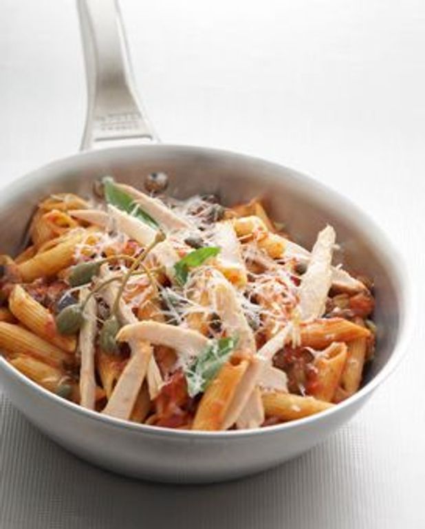 Penne A L Aubergine Et Au Thon Pour 4 Personnes Recettes Elle A