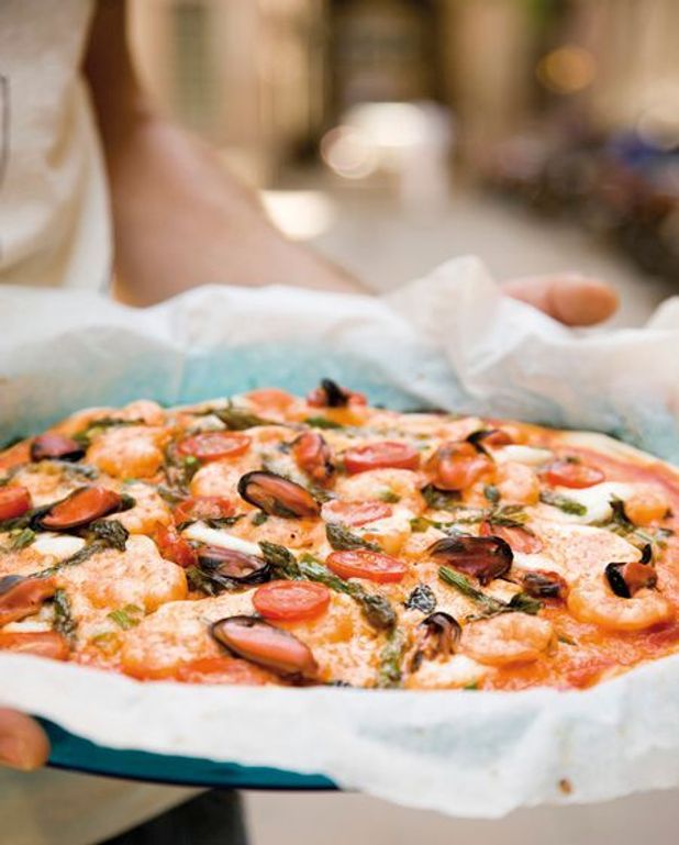 Pizza Adriatica Pour 6 Personnes Recettes Elle A Table