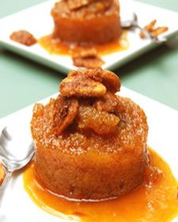 Pouding chômeur aux bananes, croustilles de bananes à la cannelle pour