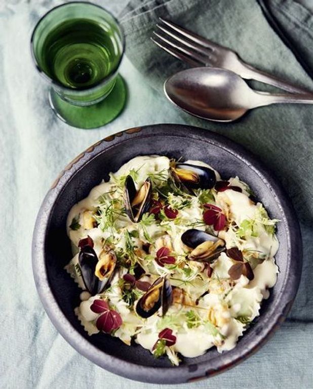 Ravioles De Romans Moules Et Sauce Poulette Pour 6 Personnes