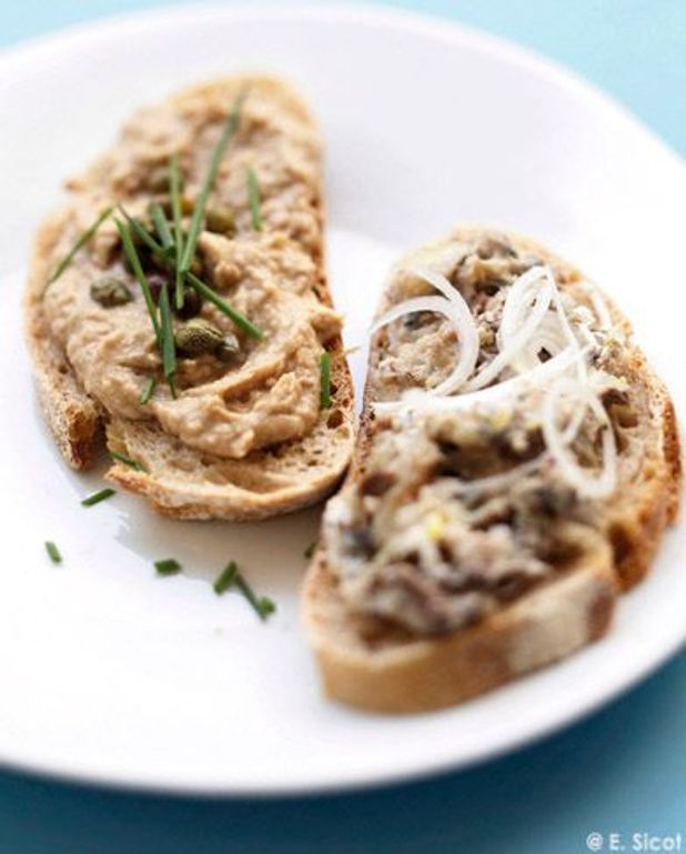 Rillettes de sardines pour 4 personnes Recettes Elle à Table