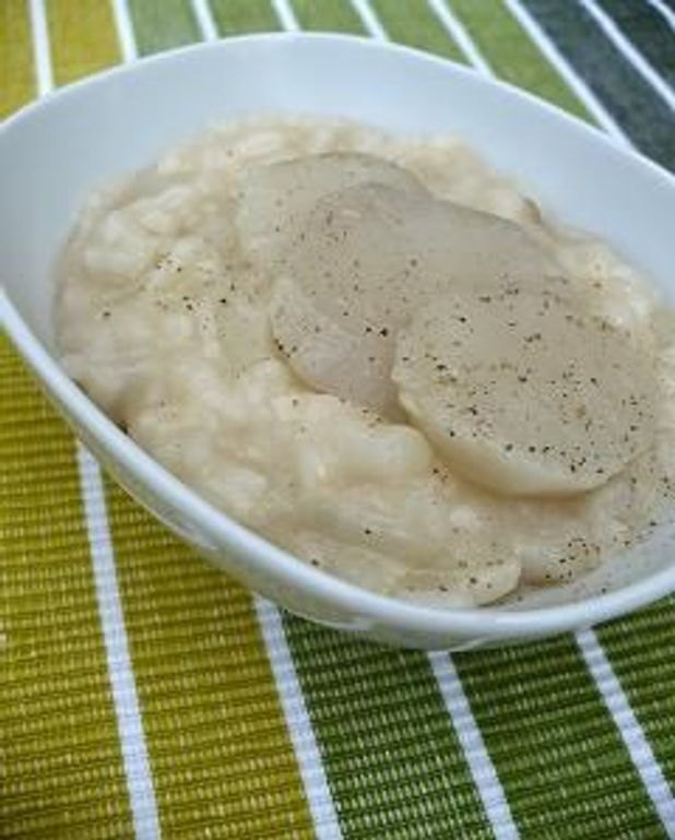 Risotto aux topinambours pour 4 personnes Recettes Elle à Table