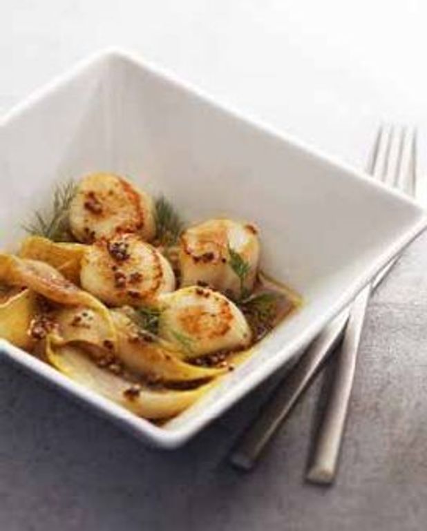 Saint Jacques Et Endives A L Orange Pour 4 Personnes Recettes